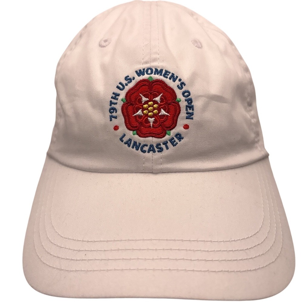 79th US Womens Open Lancaster Golf Hat One Size Adjustable White - Picture 1 of 6